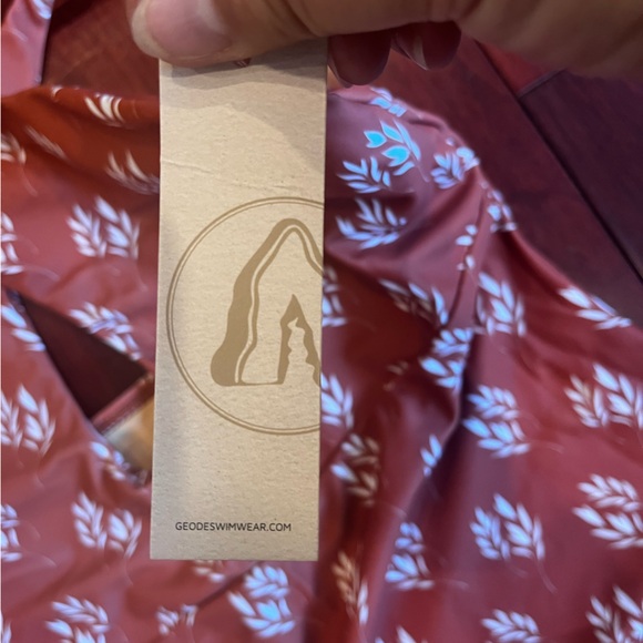 NWT Geode Swimsuit Atlantic One Piece - Picture 6 of 9